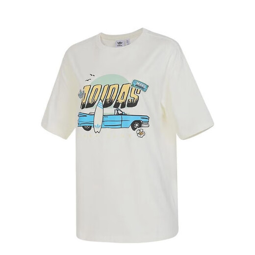 adidas clover Frauen kurzärmelig T-Shirt Schweiß kurzarmiertes T-Shirt SS IW6297 IW6296 XS