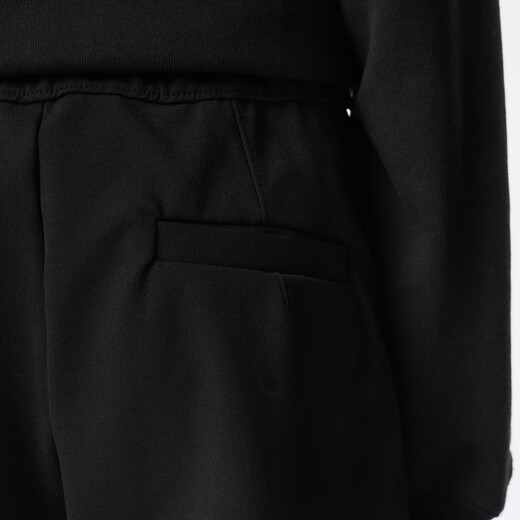 
Jiangnan Buyi (JNBY) Autumn Casual Pants for Women for Conical Cropped Pants Loose Legs Pants Elastic Waist Pencil Pants 5N9E14110 001/Ben Black S