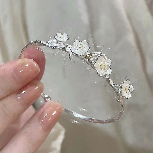 新款潮流百搭小众高级感手镯女手链礼物送女友送闺蜜 M841【平安锁铃铛手镯】