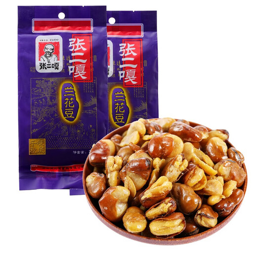 Zhang Erga casual snack snacks snack gift pack orchid beans 238g 2 packs