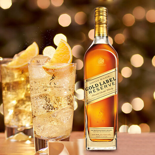 尊尼获加（JOHNNIE WALKER）金方金牌 苏格兰 调和型威士忌 750ml 40度 进口洋酒