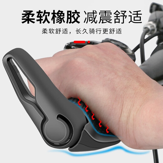 Bicycle handlebar cover, mountain bike deputy handlebar cover, children's bicycle handlebar cover, horn silicone rubber grip handle cover, diamond belt deputy handlebar one-piece molded handlebar cover