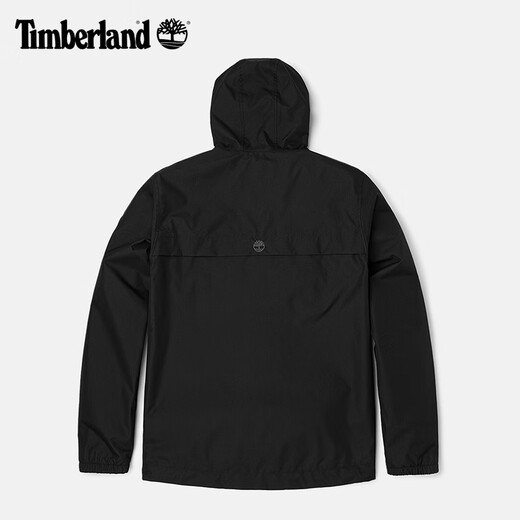 添柏岚（Timberland）官方男装机能风冲锋外套户外防水防风夹克|A695W A695W001/黑色 M