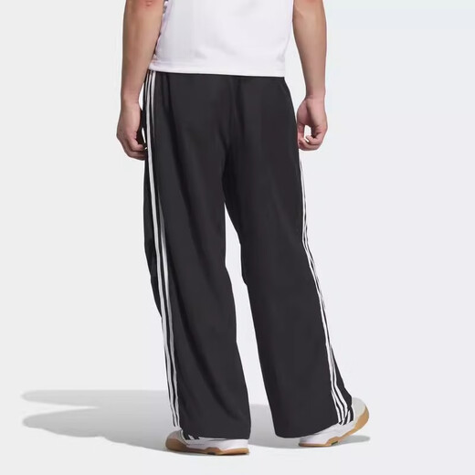 Adidas (adidas) clover pantalones de hombre otoño nuevos cómodos pantalones casuales de moda deportiva JW9896 negro | JW9896M