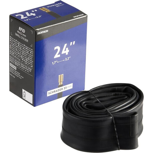 迪卡侬山地公路自行车内胎700OVBHC24X1.7-2.2mm美式气嘴176460