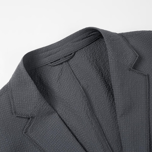 HLA Hailan House Casual Suit Men's 2020 Summer New Thin Solid Color Light Travel Series Single Suit Jacket HWXAD2Q046A Medium Gray (46) 170/92B (46B)