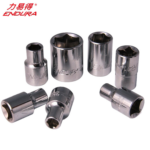XMSJ Brand 12,5mm Serie Chrom Vanadium Stahl metrische Sechseckhülse E3527 27mm