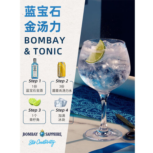 Bombay Fremdwein Britisch Gin Bacardi Sapphire Gin 750 ml muss auf das Mischen wetten