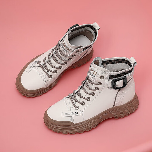 Ouya Linglong Cowhide Daddy Zapatos para mujeres 2025 Summer Nuevos zapatos para mujeres zapatillas gruesas zapatos casuales versátiles de viaje suave y suave color de café [soltero] 9913 38