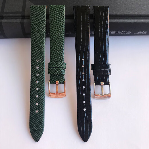 Applicable à Armani Original Watch AR11149 / 11148/80028/11302 STRAP FEMME COHIDE FEMME ORIGINAL Black Lizard Pattern 11148 14 mm
