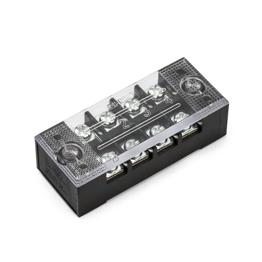 Bloque terminal CHNT TB-1504 Bloque terminal de tira de cableado combinado 15A 4 Posición