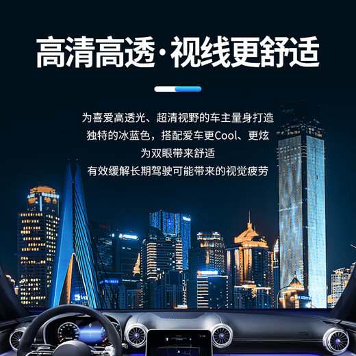 Llumar car film, new energy car glass film, full car film, solar film, insulation film, window film, car film, sun protection and explosion-proof film package construction, international brand Changling 80+15 dark color, general car SUV