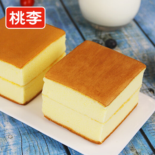 桃李纯蛋糕 营养早餐食品手撕面包口袋吐司休闲零食办公室早餐蛋糕 原味720g