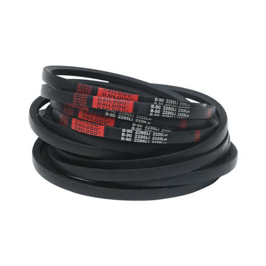 Yueechangsheng Hailuo Triángulo de alambre duro Cinturón B-Type B3658-B5334 BABNO Máquina industrial Bindo de transmisión de tela B3887 grande