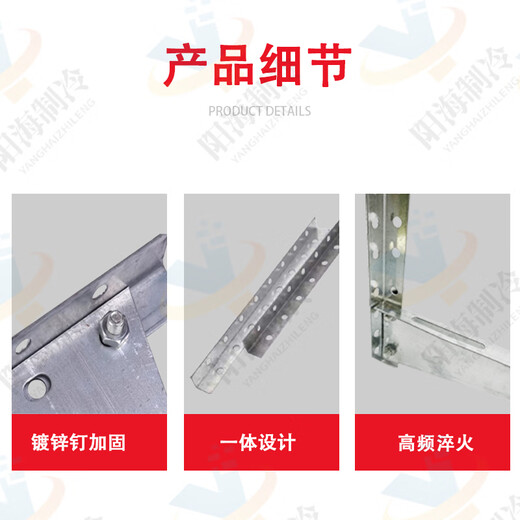 Galvanized air conditioner outdoor unit bracket shelf support frame outdoor storage rack triangle 1.5 hp 3 hp stainless steel thickened 1-1.5P thickened galvanized bracket 1.8mm thick