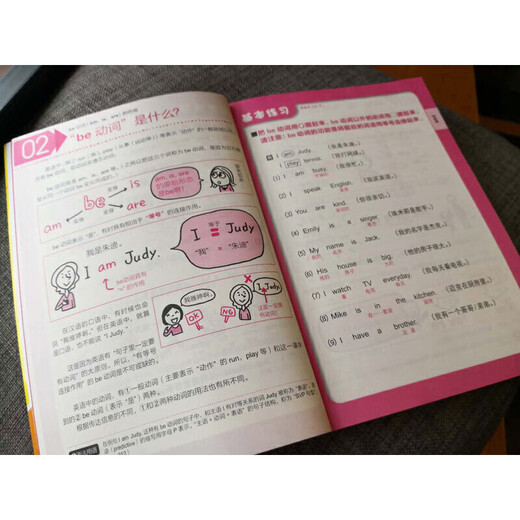 Dangdang Genuine Illustrated English Grammar for Zero Basics Ein illustriertes englisches Grammatikbuch, das auch ohne Grundkenntnisse erlernt werden kann