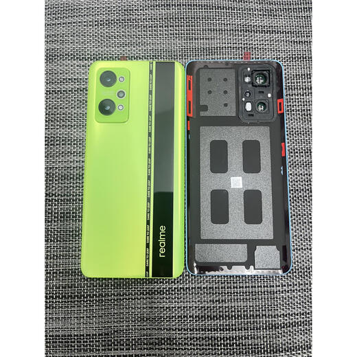 ASuitable for GTNeo2 original back cover glass Realme GTNeo2 original battery cover rear case rear screen GT Neo2 black original back cover without mirror