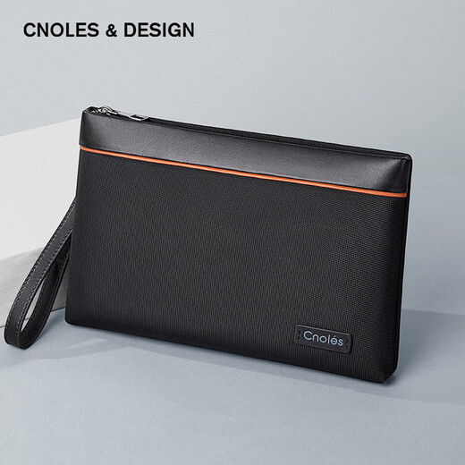 Cnoles Herrenkupplungsbeutel große Kapazität Multi-Karten-Position Luxus Münz Brieftasche Mobiler Speichertasche Geburtstagsgeschenk für Freund Ehemann