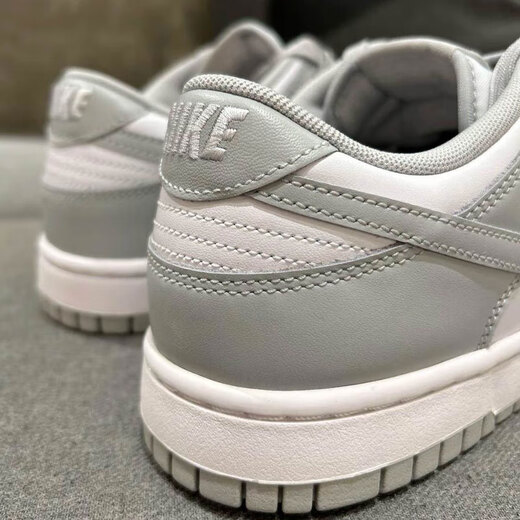 耐克板鞋男鞋Dunk Low滑板鞋复古运动低帮休闲鞋子 DD1391-103白色雾灰 42