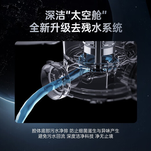 Panasonic state subsidy built-in dishwasher 15 sets space capsule deep cleaning 135 independent drying 1-level water effect 3-layer spray to remove residual water 1KT 15 sets +2 135 desert drying NP-WT3H1KT