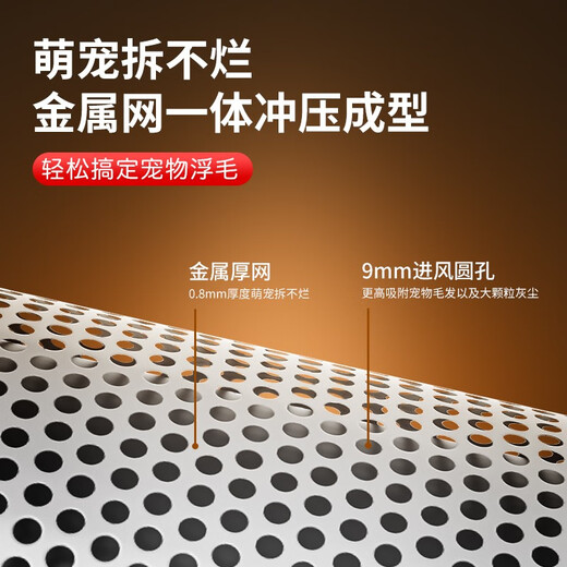 Andermair Allergy Removal Air Purifier Adsorbs cat hair and deodorizes pet floating hair and dust removal and odor removal P