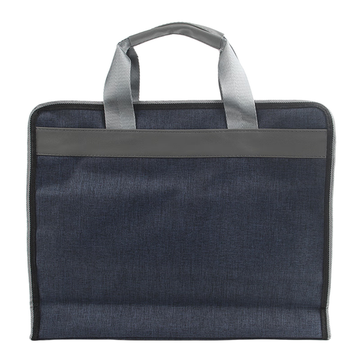 Tianzhang (Tango) verdickte dreidimensionale Büro-Handtaschen-Konferenz-Affairs-Paketpaketpaket Computer Aktentasche Business Reißverschluss Tasche LH759 Blau