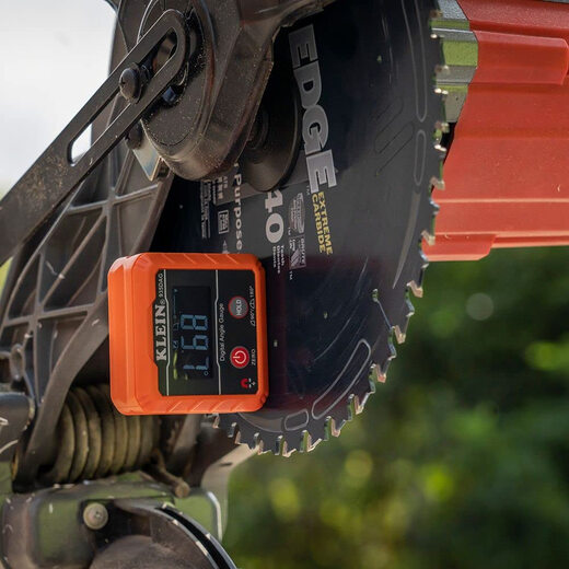 Instrumento de medición de ángulo de nivel electrónico digital Klein Tools 0-90 grados 0-180 grados base magnética nivel portátil con ranura en V