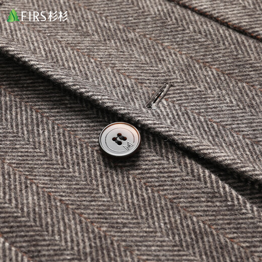 Shanshan Sheep Wool Double-sided Wool Suit Men's Spring and Autumn Business Casual Slim Professional Workwear Single Suit Jacket