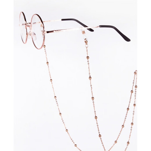 MINCITY titanium steel glasses chain hanging neck women's glasses rope fashion sunglasses reading glasses sunglasses beaded chain glasses rope rose gold steel chain