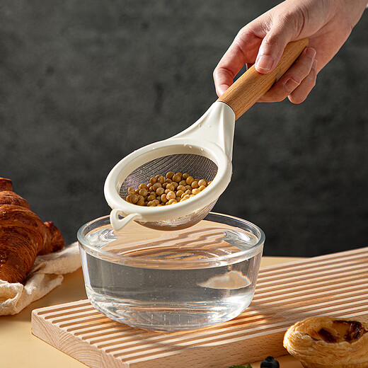 Cooks Baby Aliments Supplément à outil de filtre Filtre de soja Lil de soja Evale d'œuf liquide Filtre à acier inoxydable Bâteau de maison
