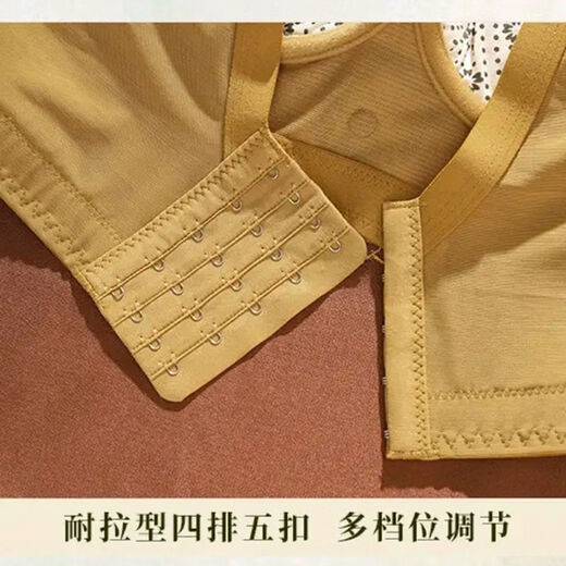 AXRG中脉JM小胸显大调整型内衣贵妇精油刺绣收副乳聚拢防下垂文胸罩 香槟色9215# 90A 40/B通杯