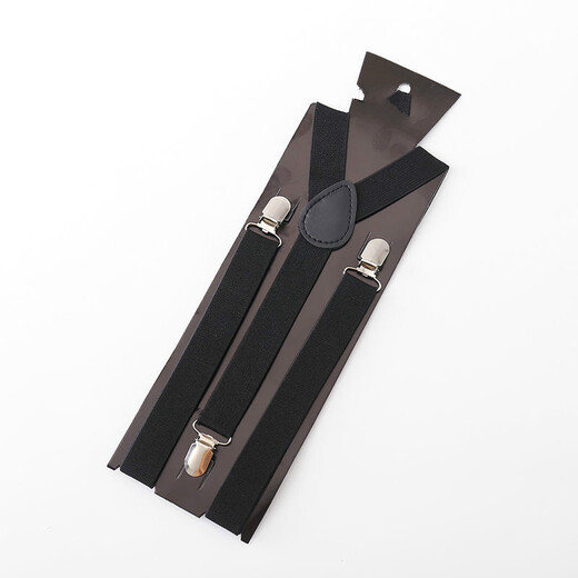 Luanzi Männer und Frauengurt Clips für elastische Träger für Hose schwarze Antiball-Elastizität Overalls Clips Deep Blue Hosen Clips 120-175 cm