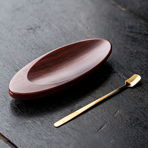 Tangfeng digital smart tea electronic scale tea scale household small charging high-precision heavy-weight tea set tea ceremony accessories Qingzhou tea scale walnut color