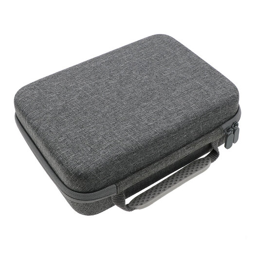 Runhuanian small portable hardware tool bag accessories bag rangefinder multimeter storage bag electric screwdriver hard box GJB-02 (price black inner diameter about 165*60*60mm