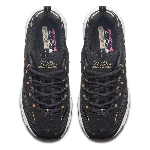 Женская обувь Skechers с уникальным уникальным узором змеи толстые подошвы ретро-ботин