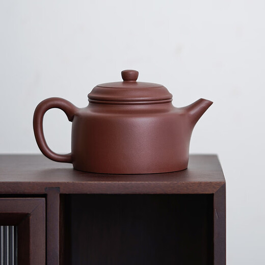 Made in Tokyo, Yixing purple clay pot, handmade teapot, raw purple clay, tea making set, Dezhong teapot 238ml gift box