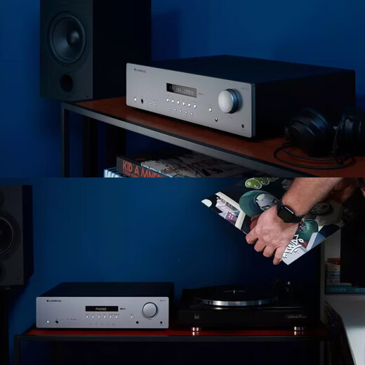 CAMBRIDGE AUDIO UK Cambridge AXR100 high-power HiFi combined amplifier home Bluetooth digital FM gray