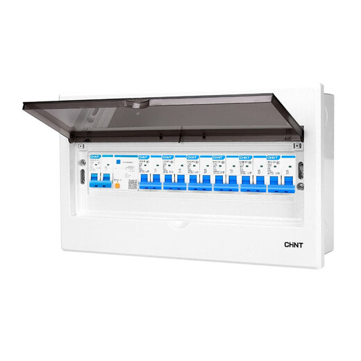 Chint (CHNT) 2p air switch household power box with wiring leakage protector 16 circuits 16 circuits surface-mounted (6 circuits) does not include wiring