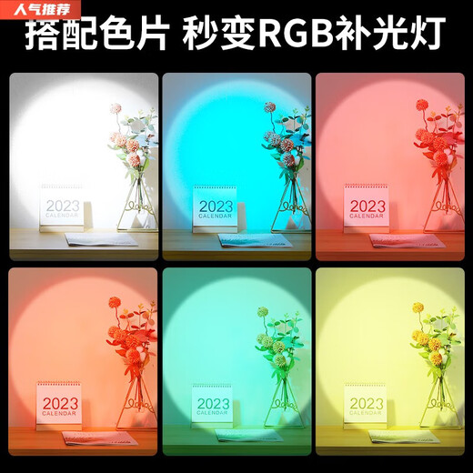 Ji Mantu Ji Mantu live broadcast fill light backlight outline hair light live room spotlight photo beauty cob photography spotlight video shooting background atmosphere light LM8800