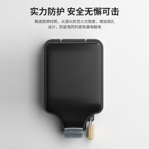 FDD国际电工86型户外防水盒室外双位IP66级密封开关防水罩卫生间插座防溅盒 暗装空盒【IP66防水】