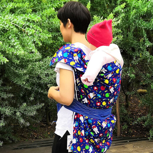 Vous encei le printemps et l'automne bébé Trouble Strap de dos à l'ancienne Baby Back Tissu traditionnel ventilateur Yunnan Guizhou Sichuan et Chongqing Child's's Back Sac de style mince Cordire