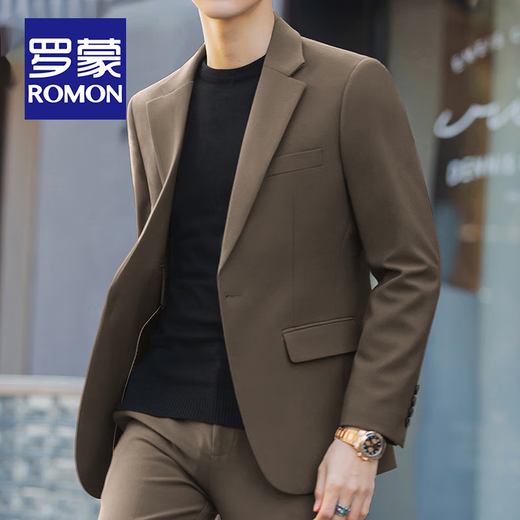 Romon (Romon) beau petit costume haut de gamme pour hommes en printemps et automne.