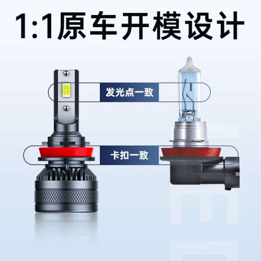 适用东风标致4008 5008标志308 408 3008 307 508近光远光改装led大灯 408 远光灯【一对价】 对装