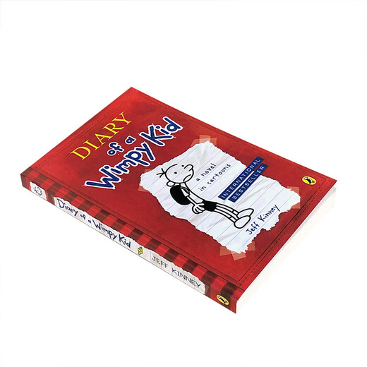 英文原版 小屁孩日记1 Diary of a Wimpy Kid 1:   英文分级阅读章节书桥梁书 9-12岁 课外阅读
