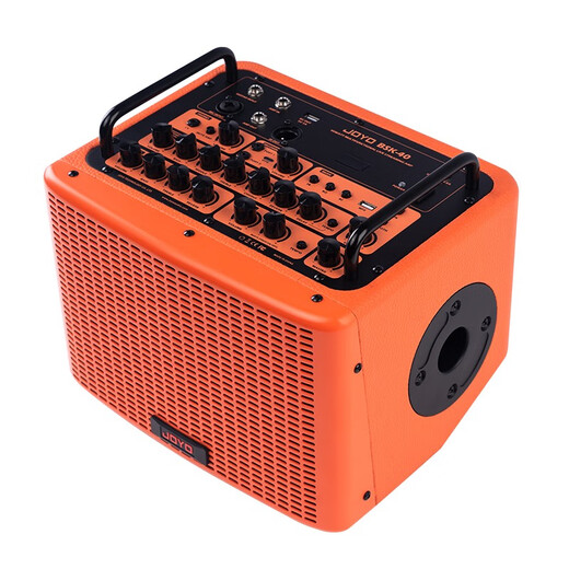 JOYO guitar speaker electric blowpipe audio folk rechargeable bluetooth drum machine live recording sound outdoor singing new BSK-40 orange