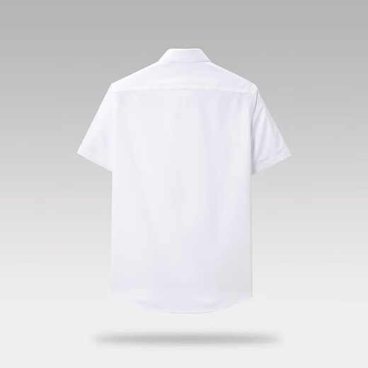 HLA HaiLan Home Short Sleeve Shirt Men's Summer Tip Collar Moisturizing Quick Dry Slim Shirt Men