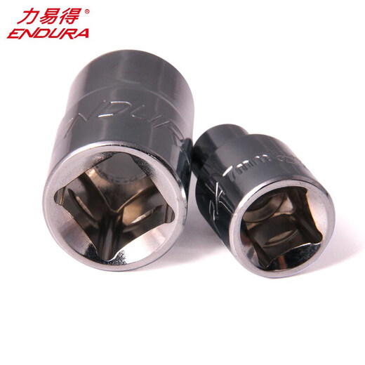 XMSJ Brand 12,5mm Serie Chrom Vanadium Stahl metrische Sechseckhülse E3527 27mm