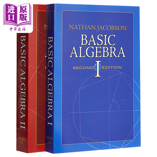 Basic Algebra 2-volume set 2nd edition English original Basic Algebra I & II Nathan Jacobson Nathan Jacobson Mathematics Reference Materials