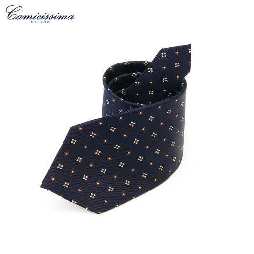 Camicicissima Mulberry Seide mit Krawatte Blue Bottom Beige Jacquard Arrow Form Herrengeschäft Casual Vielseitig viel Blue Bottom Beige beige