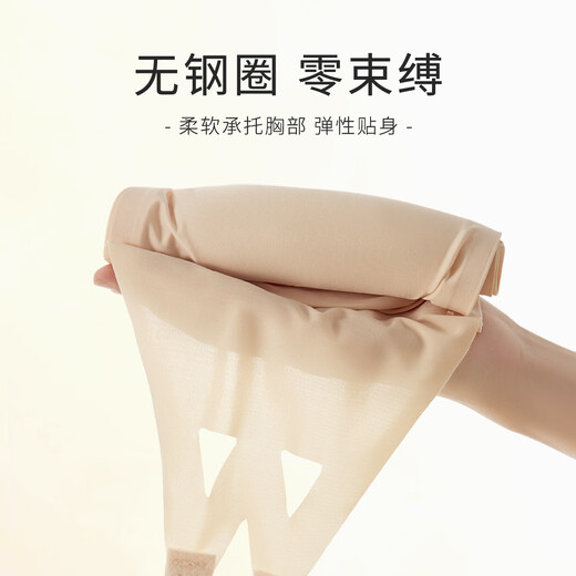 Caramella tube top anti-exposed anti-slip push-up wrap breast beautiful back bra no rims strapless underwear for women